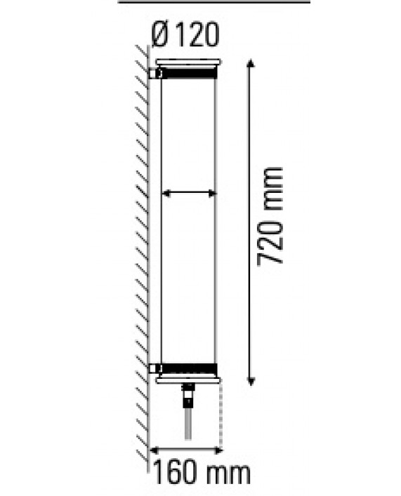 DCW éditions In The Tube Wall Lamp